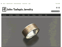 Tablet Screenshot of johntzelepisjewelry.com